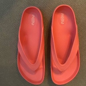 Sooo comfortable & waterproof! Mad Love Sammy flip flop sandals